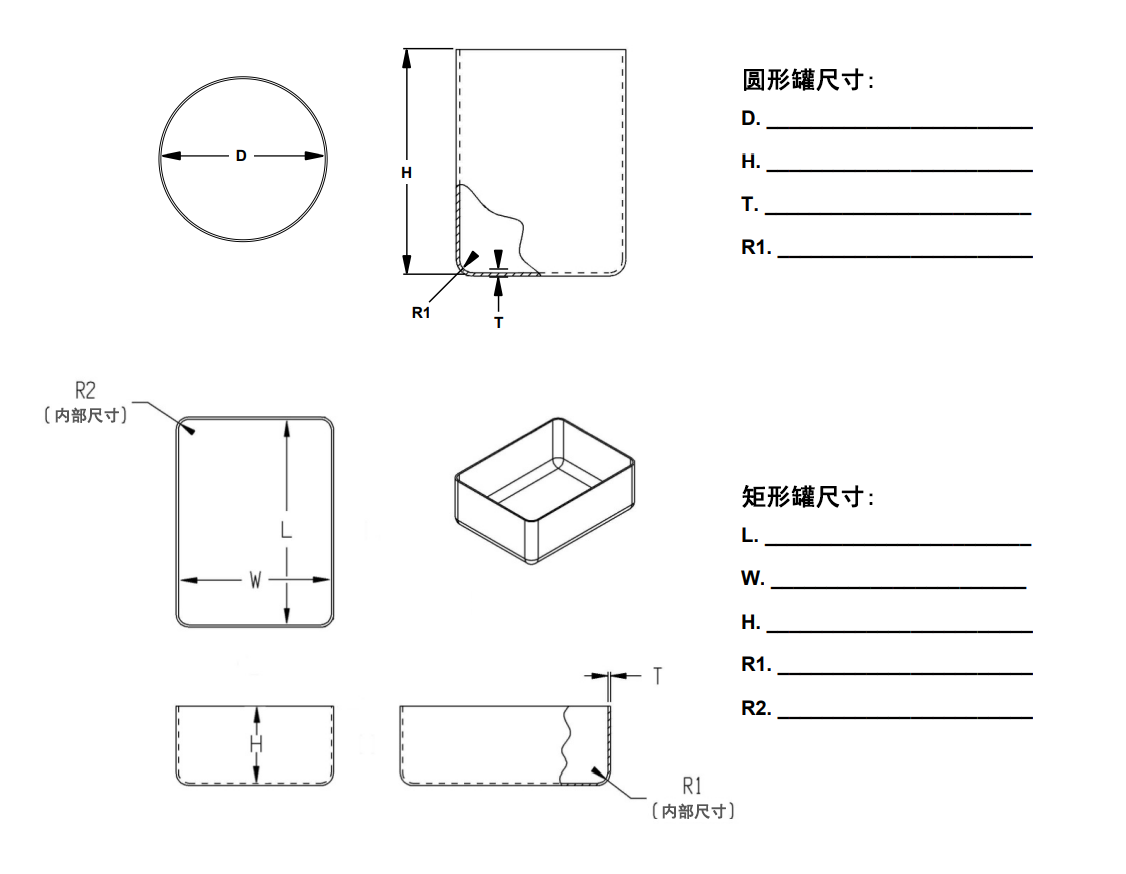 MuMETAL®罐和盖子(图1)